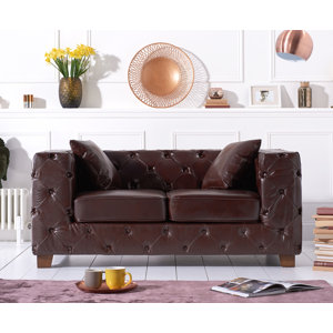 Sofa Chae aus Leder von Orren Ellis