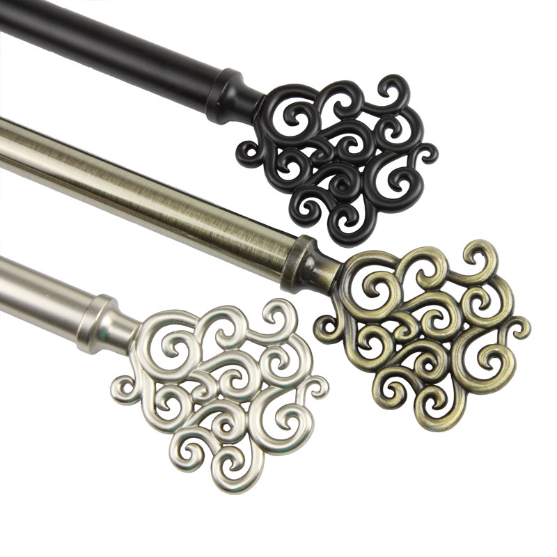 Rod Desyne Tidal Single Curtain Rod & Reviews Wayfair