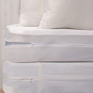 Bed Bug Hypoallergenic Waterproof Mattress Protector Set by Royal Heritage Home