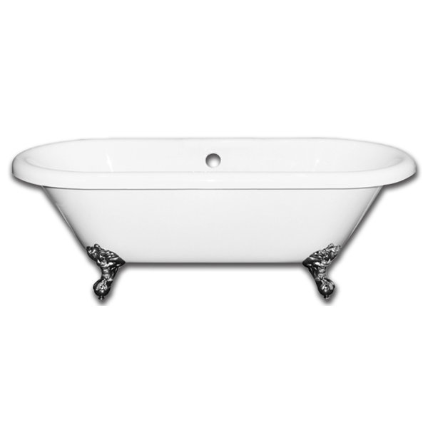 Bathroom Fixtures Vernon alcott hill vernon clawfoot 70" x 31" soaking bathtub & reviews Bathroom Fixtures Vernon alcott hill vernon clawfoot 70" x 31" soaking bathtub & reviews