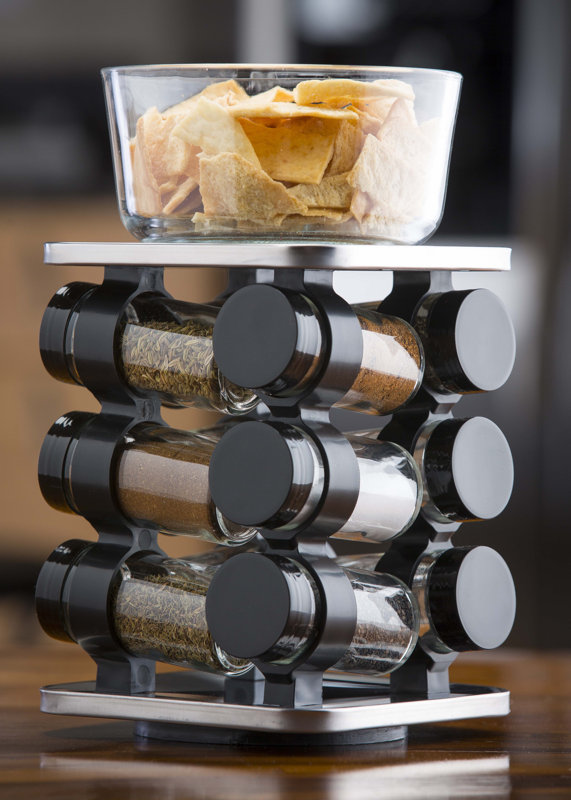 Modernhome Carousel 12 Jar Spice Jar & Rack Set & Reviews Wayfair.ca