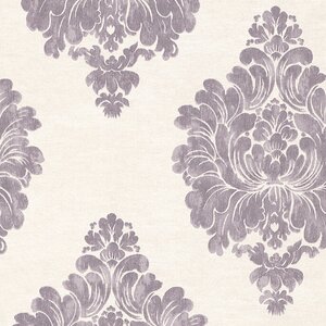 Weathered 32.97u201d x 20.8u201d Damask Wallpaper