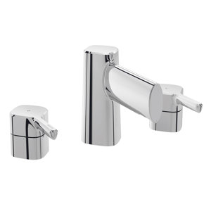 Bristan Waschtischarmatur Flute mit Abfluss