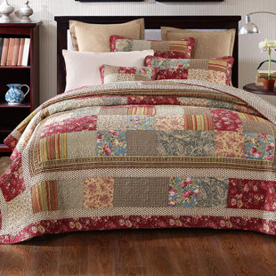 California King Set Quilts Coverlets Sets You Ll Love Wayfair Charming Fairytale Tea Party Reversible Quilt Set