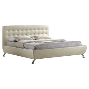 Miranda Upholstered Platform Bed by Wa..