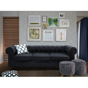 3-Sitzer Sofa Chesterfield von Home Loft Concept