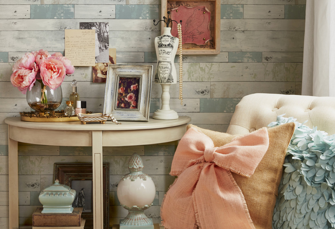 WallPops! Beachwood Peel And Stick Wallpaper Roll & Reviews Wayfair