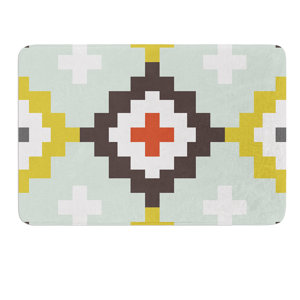 Moroccan Diamonds by Pellerina Design Bath Mat