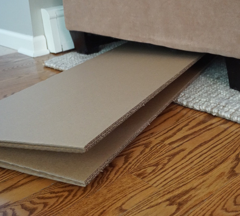 Symple Stuff 72" x 72" Privacy Cardboard 4 Panel Room ...