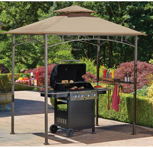 Sunjoy Replacement Canopy For Grill Gazebo Reviews Wayfair