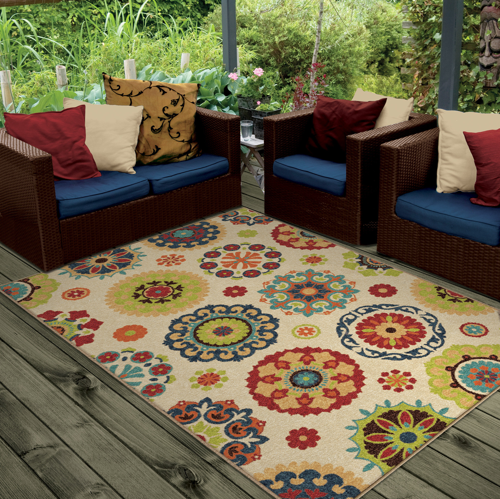 Laude Run Maen Neutral Cream Indooroutdoor Area Rug Reviews Laude Run Maen Neutral Cream Indooroutdoor Area Rug Reviews Wayfair