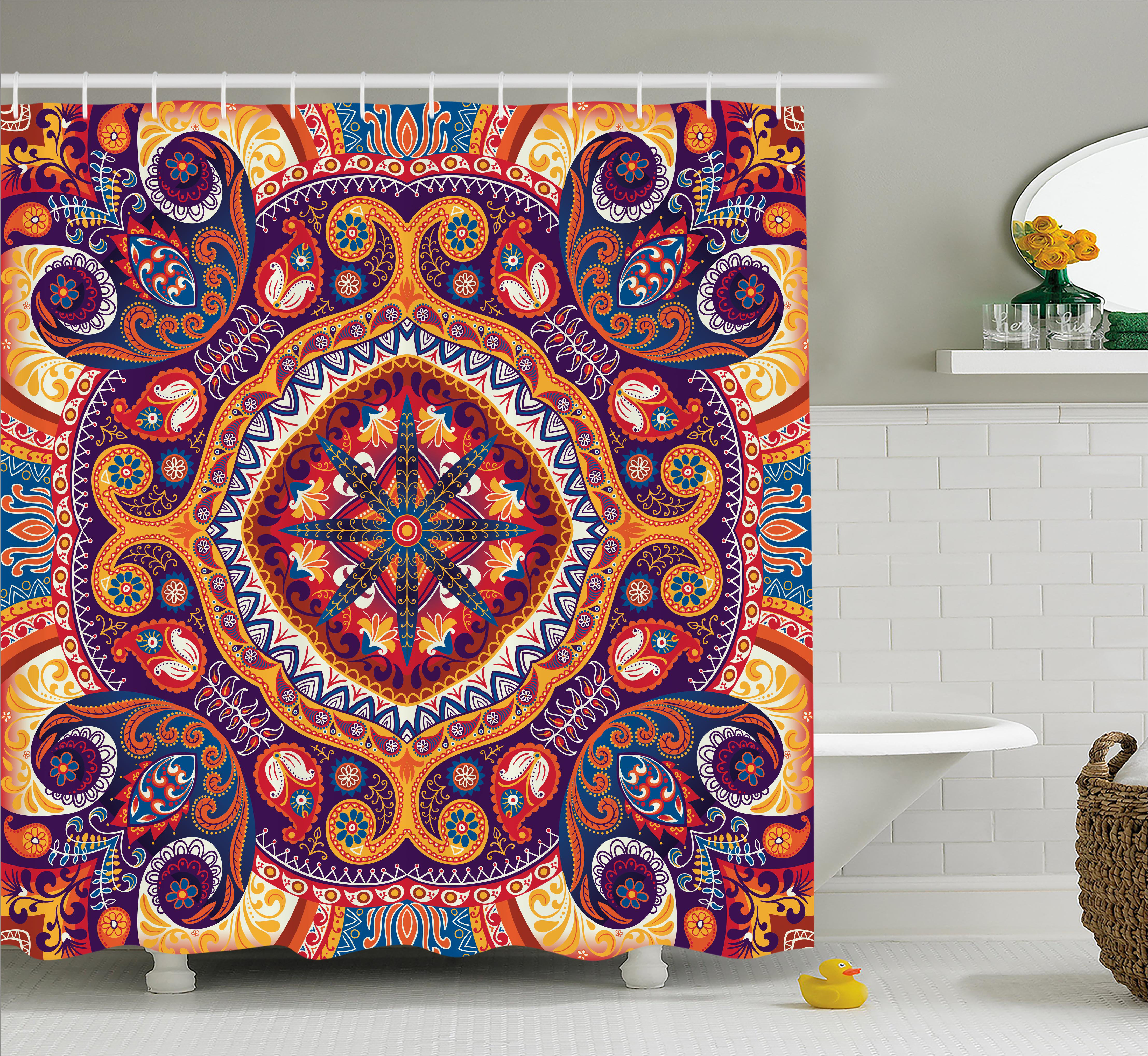 East Urban Home Arabic Ornamental Decor Single Shower Curtain Wayfair