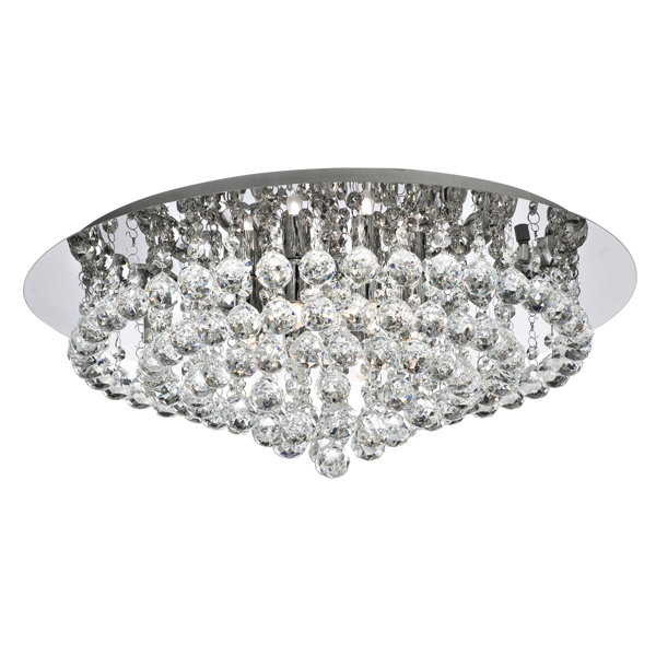 Hanna 8 Light Flush Mount Wayfair Co Uk