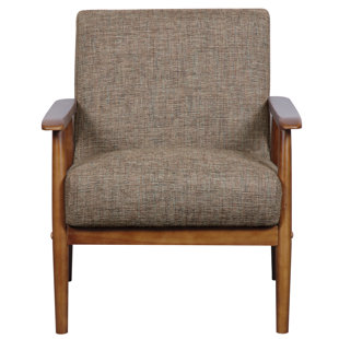 Modern Contemporary Accent Chairs With Wooden Arms Allmodern Quickview