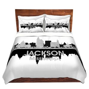 Jackson Mississippi Duvet Set