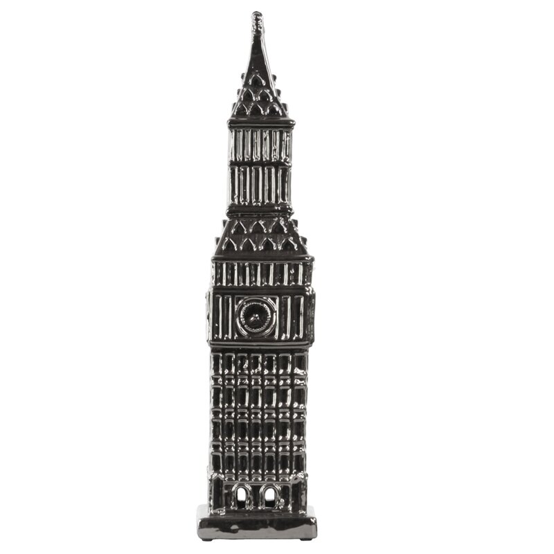 Urban Trends Clock Tower Sculpture & Reviews | Wayfair