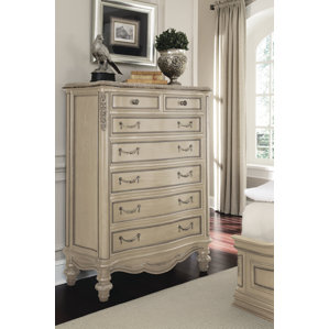 Westley Parchment 7 Drawer Chest by Astoria Grand