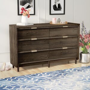 Broadridge 6 Drawer Double Dresser