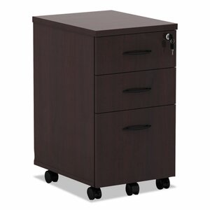 Belle 3-Drawer Mobile Pedestal File Cabinet