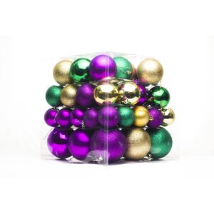 62 Piece Ball Ornament Set