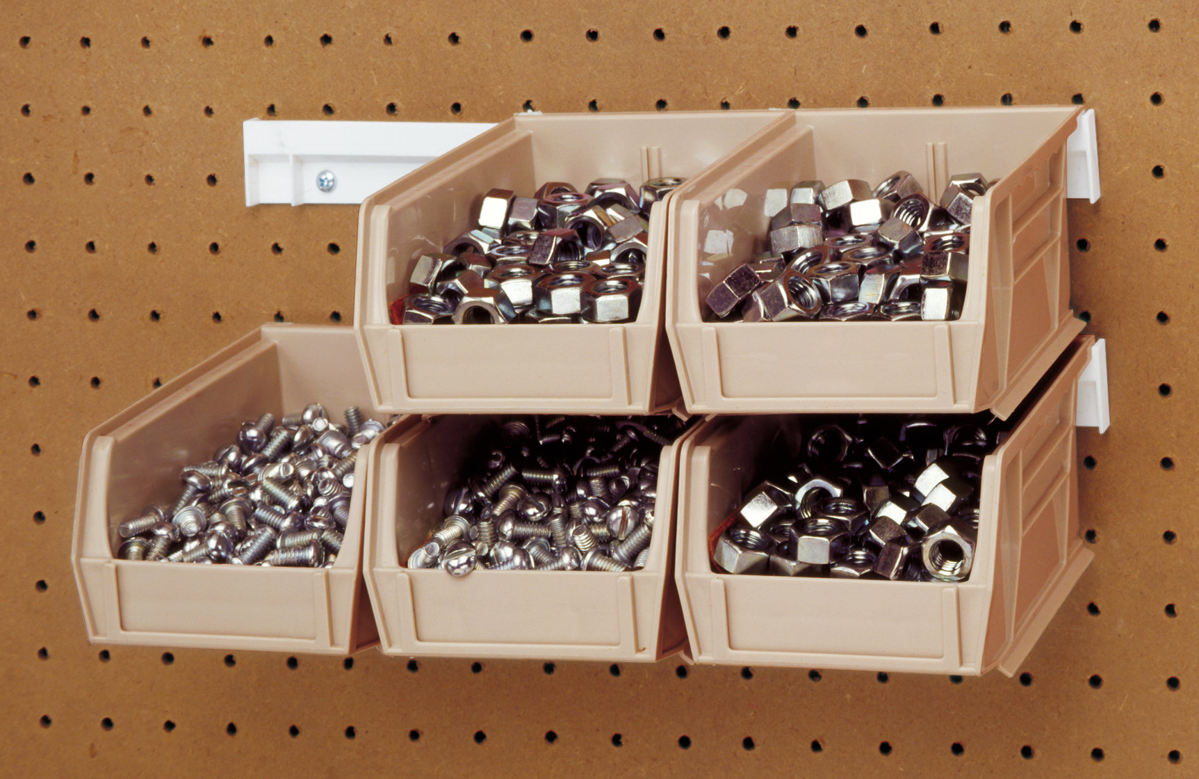 Quantum Plastic Rail Set with HangnStack Bins Wayfair