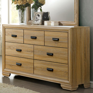Campbell Contemporary 5 Drawer Dresser by Union Rustic