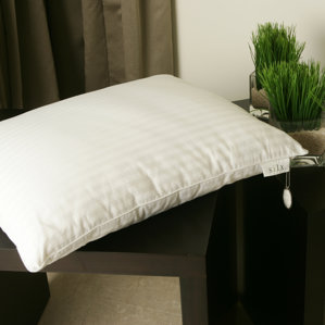Silk-Filled Single Down Alternative Pillow by Silx Bedding