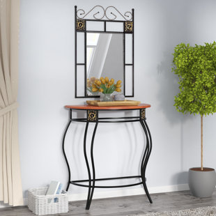 Entryway Table And Mirror Sets | Wayfair Entryway Table And Mirror Sets | Wayfair