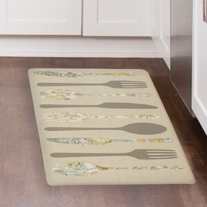 Hereford Silverware Kitchen Mat