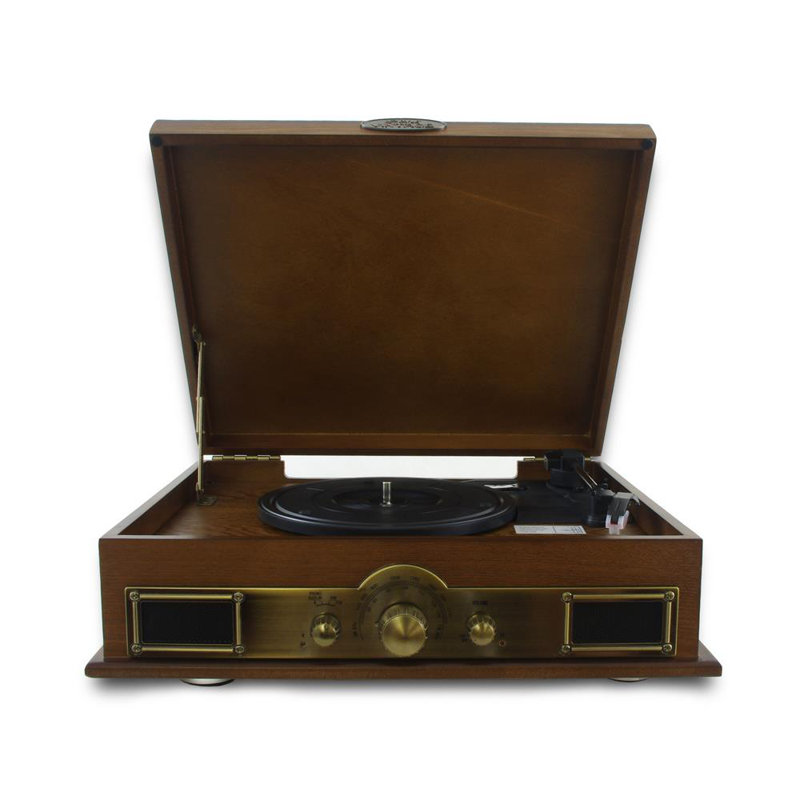 vinyl record player with bluetooth