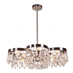 Large Modern Chandelier Wayfair Modern Crystal Chandelier