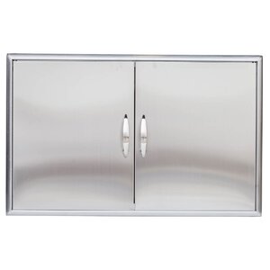 Stainless Steel Double Access Door