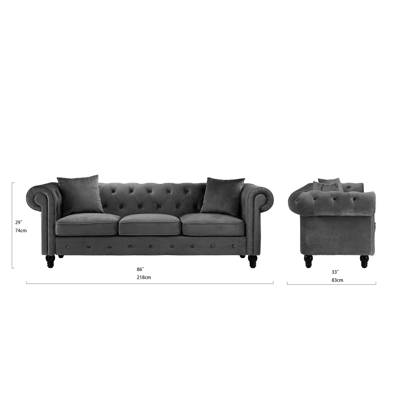 Klaussner Furniture Delaney Sofa Reviews Wayfair Ricker Chesterfield Sofa
