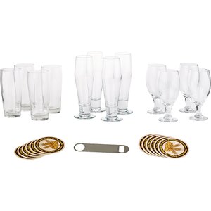 Craft Brews 25 Piece Glass Set