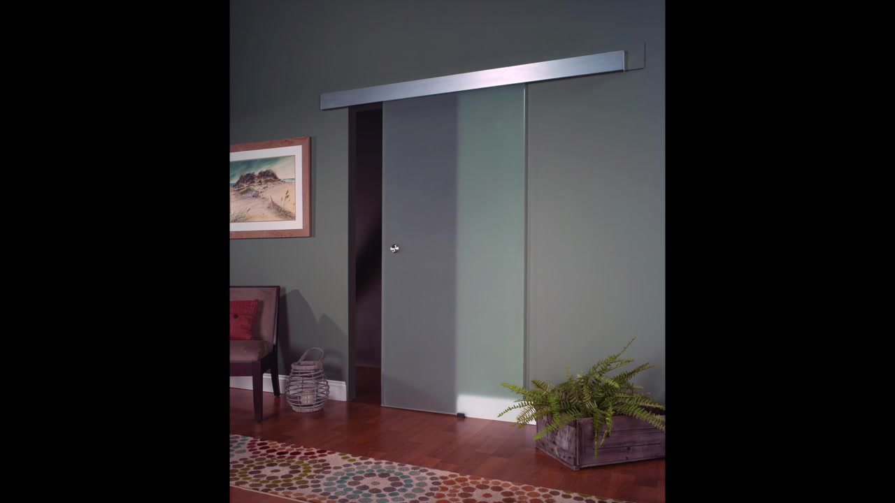 LTL Barn Doors Pinecroft Glass Interior Barn Door & Reviews Wayfair