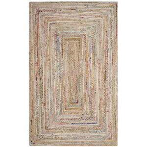 Bowen Hand-Woven Beige/Yellow Area Rug