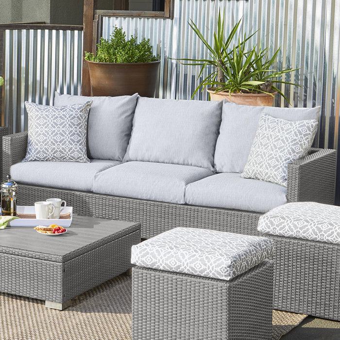 Mcmanis Patio Sofa With Cushion