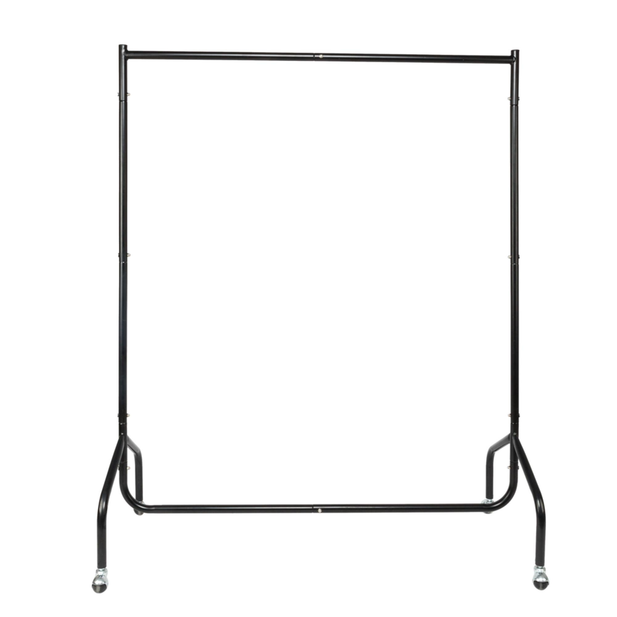 Rebrilliant Elkin 2 Sections Moveable Portable Clothes Rack & Reviews Rebrilliant Elkin 2 Sections Moveable Portable Clothes Rack & Reviews