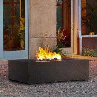 View Baltic Concrete Natural Gas Fire Pit