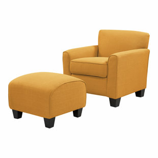 Striped Yellow Accent Chairs You Ll Love Wayfair Quickview