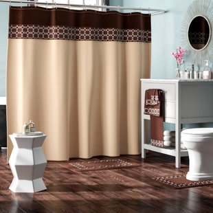 3 Piece Shower Curtain Set Wayfair Save
