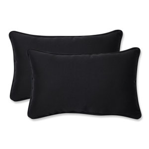Claiborne Corded Indoor/Outdoor Lumbar Pillow (Set of 2)
