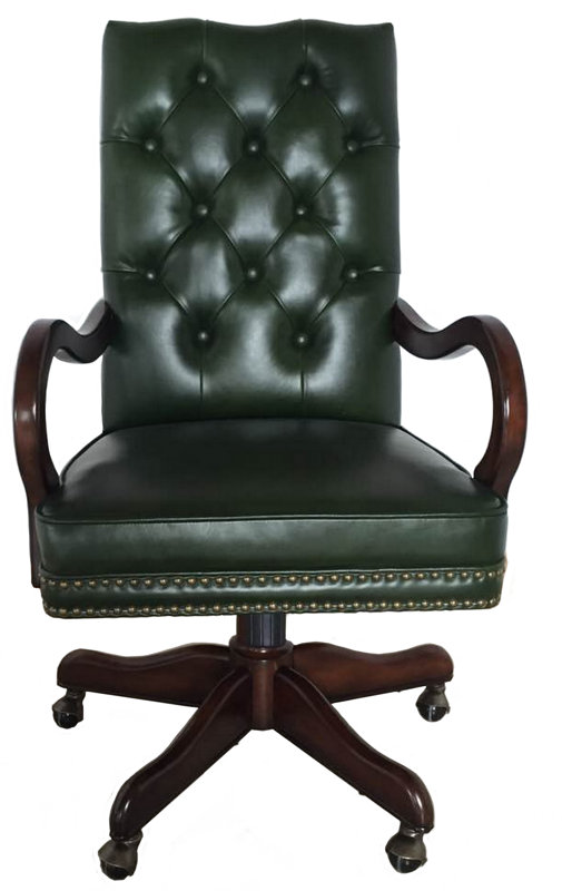 EasternLegends Leather Executive Chair & Reviews Wayfair