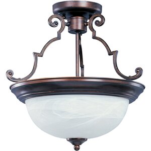 Avis 3-Light Semi-Flush Mount