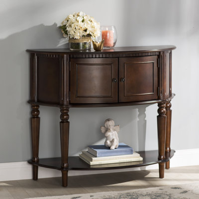Half Circle Console Sofa Tables You Ll Love Wayfair Half Circle Console Sofa Tables You Ll Love Wayfair