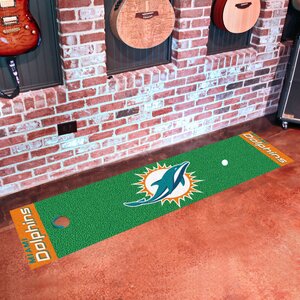 NFL Miami Dolphins Putting Green Mat