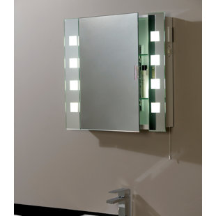 Mirror Cabinets Wayfair Co Uk Endon 2017 60cm X 65cm Surface Mount Mirror Cabinet