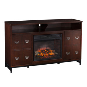 Yadhu Infrared Media Stand Electric Fireplace by Gracie Oaks