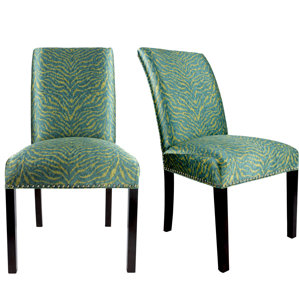 Sayli Upholstered Contemporary Parsons Chair (Se..