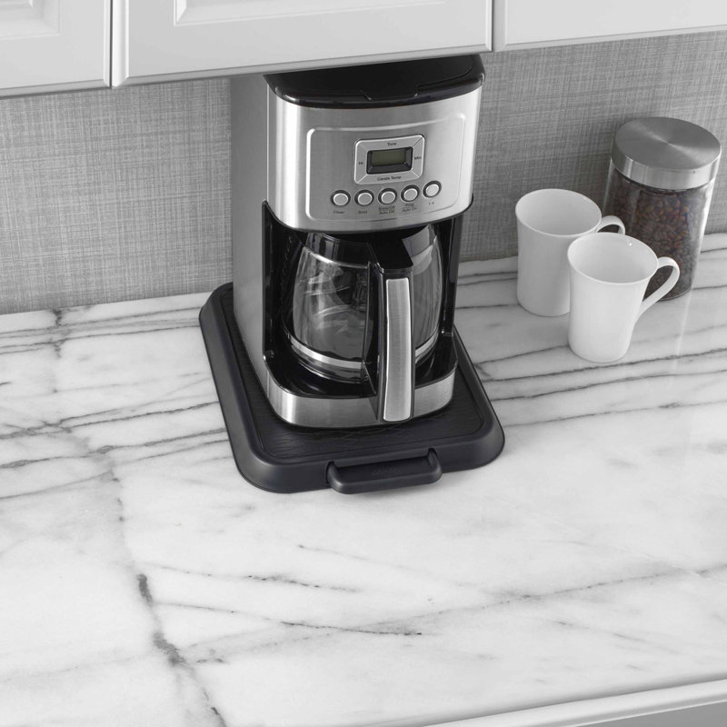 Copco Coffee Cab Rolling Countertop Stand - Black Seychelles